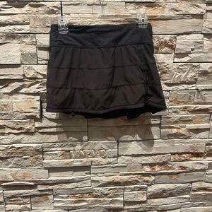 Lululemon Pace Rival Mid -Rise Skirt, Color Black, Size 4